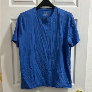 Apt. 9 Baby Blue Super Soft Crew Neck Short Sleeve Tee Cotton Spandex